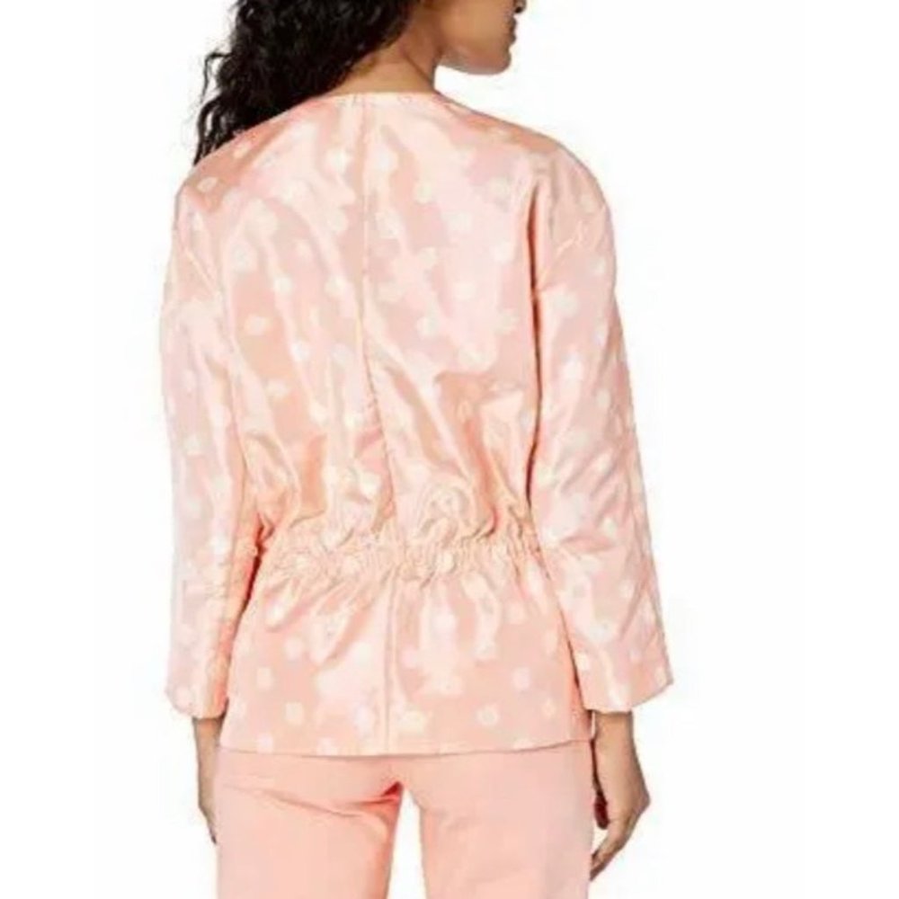 Jacket Anne Klein Dot Pattern Toggle Detail Cardi… - image 5